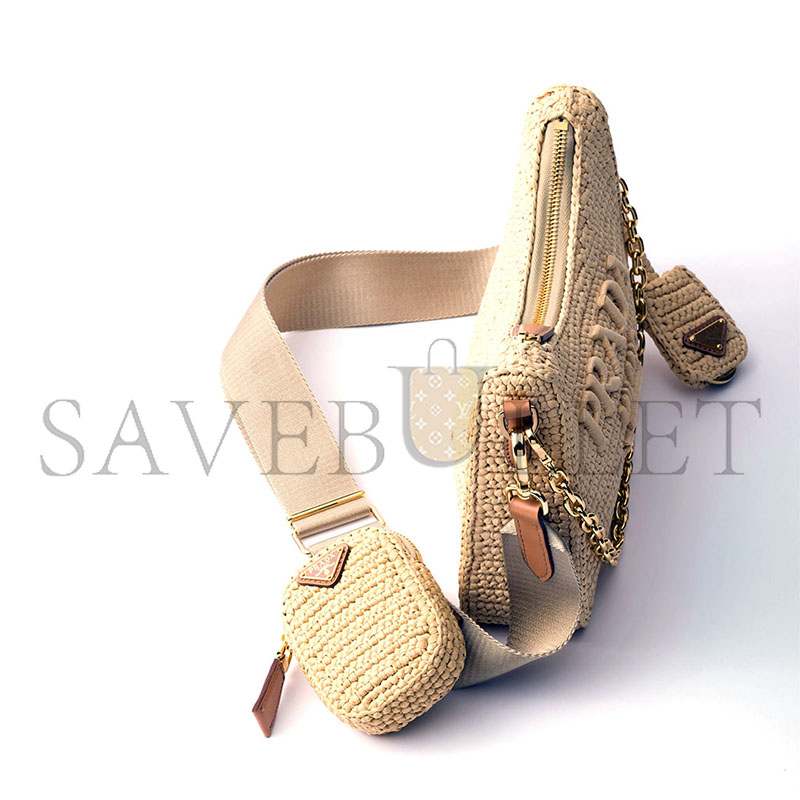 PRADA RE-EDITION 2005 CROCHET BAG 1BH204 (22*18*6cm) PRADA RE-EDITION 2005 CROCHET BAG 1BH204 (22*18*6cm)